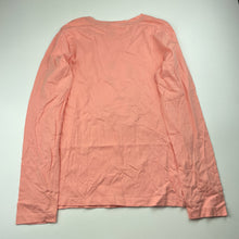 Load image into Gallery viewer, Girls Target, coral cotton long sleeve top, EUC, size 14,  