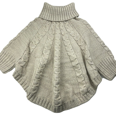 Girls Miss Understood, chunky knit poncho sweater, EUC, size 10,  