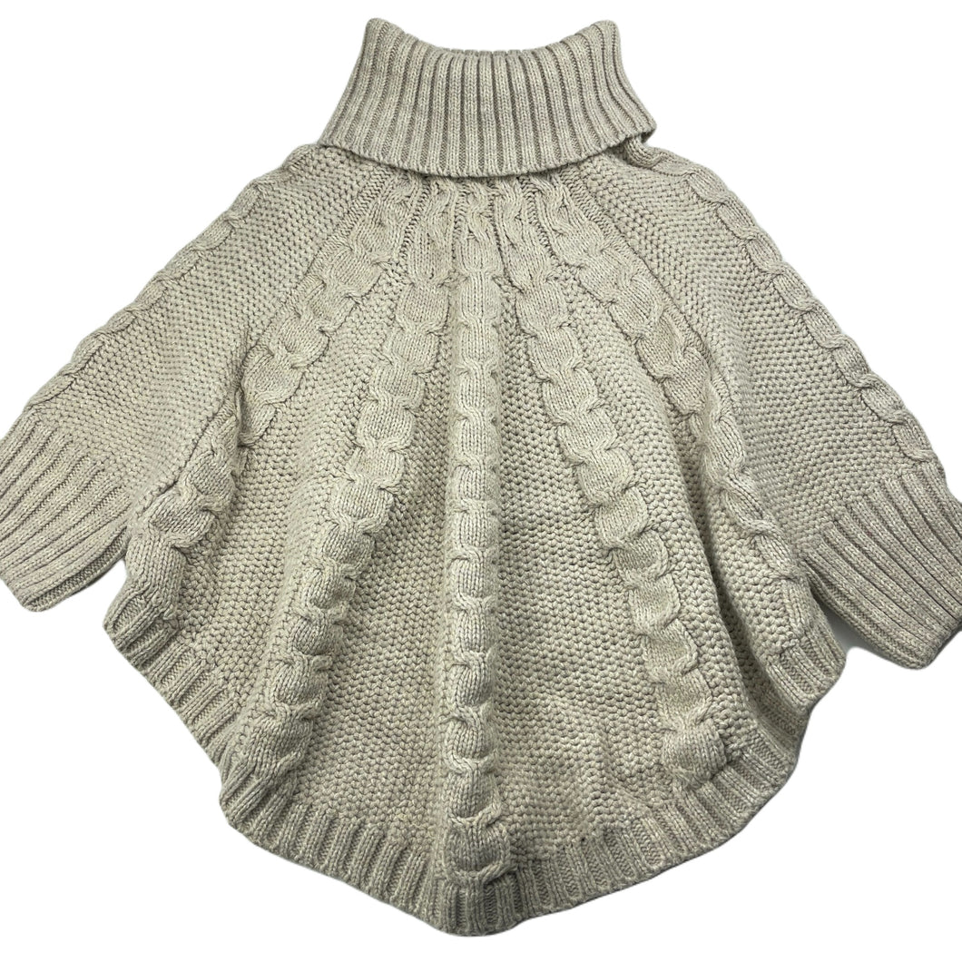 Girls Miss Understood, chunky knit poncho sweater, EUC, size 10,  