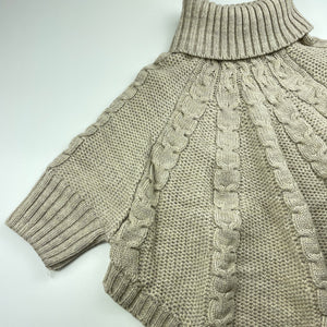 Girls Miss Understood, chunky knit poncho sweater, EUC, size 10,  