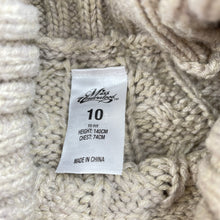 Load image into Gallery viewer, Girls Miss Understood, chunky knit poncho sweater, EUC, size 10,  