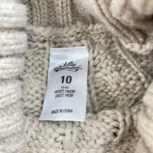 Girls Miss Understood, chunky knit poncho sweater, EUC, size 10,  