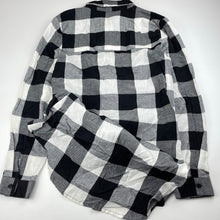 Load image into Gallery viewer, Girls B Collection, checked lightweight cotton shirt dress, NEW, size 14, L: 78cm approx