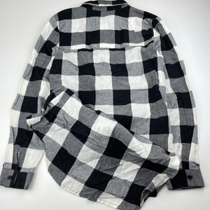 Girls B Collection, checked lightweight cotton shirt dress, NEW, size 14, L: 78cm approx