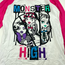 Load image into Gallery viewer, Girls Monster High, cotton long sleeve t-shirt / top, NEW, size 12,  