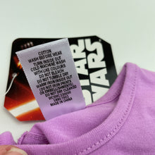 Load image into Gallery viewer, Girls Disney, Star Wars Yoda cotton long sleeve top, NEW, size 5,  