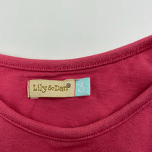 Load image into Gallery viewer, Girls Lily &amp; Dan, cotton long sleeve top, birds, GUC, size 3,  
