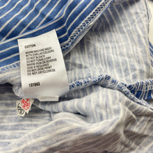 Load image into Gallery viewer, Boys H&amp;T, blue stripe cotton long sleeve top, NEW, size 2,  