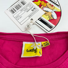 Load image into Gallery viewer, Girls LOONEY TUNES, Tweety Pie cotton long sleeve top, NEW, size 8-9,  
