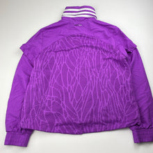 Load image into Gallery viewer, Girls Adidas, CLIMACOOL lightweight zip up track top, EUC, size 10,  