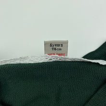 Load image into Gallery viewer, Girls Tu, green cotton knitted cardigan, EUC, size 6,  
