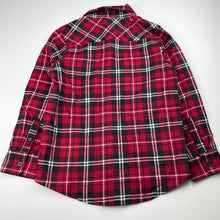 Load image into Gallery viewer, Boys Urban Supply, checked flannel cotton long sleeve shirt, EUC, size 8,  