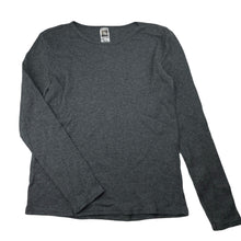 Load image into Gallery viewer, unisex Kids &amp; Co, grey waffle long sleeve top, GUC, size 12-14,  