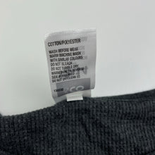 Load image into Gallery viewer, unisex Kids &amp; Co, grey waffle long sleeve top, GUC, size 12-14,  