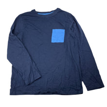 Load image into Gallery viewer, Boys Target, navy cotton pyjama top, EUC, size 12,  