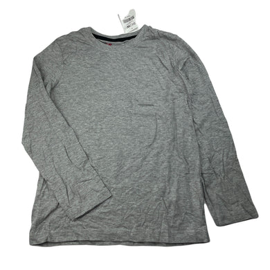 Boys Shock Resistant, grey marle long sleeve t-shirt / top, NEW, size 10,  