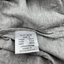 Load image into Gallery viewer, Boys Shock Resistant, grey marle long sleeve t-shirt / top, NEW, size 10,  