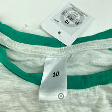 Load image into Gallery viewer, Boys Target, green &amp; grey raglan top, NEW, size 10,  