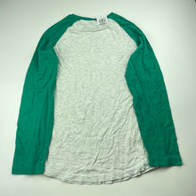 Load image into Gallery viewer, Boys Target, green &amp; grey raglan top, NEW, size 10,  