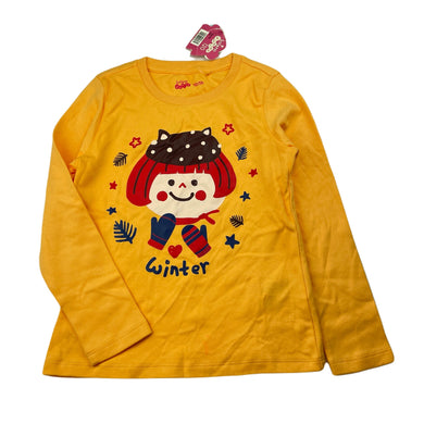 Girls Baleno Jnr, soft cotton long sleeve t-shirt / top, NEW, size 6,  