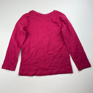 Girls Target, cotton long sleeve t-shirt / top, EUC, size 3,  