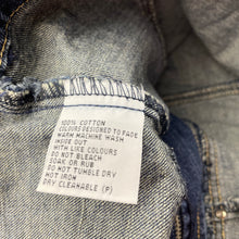 Load image into Gallery viewer, Girls KIDSWORLD, denim zip up jacket, FUC, size 5,  