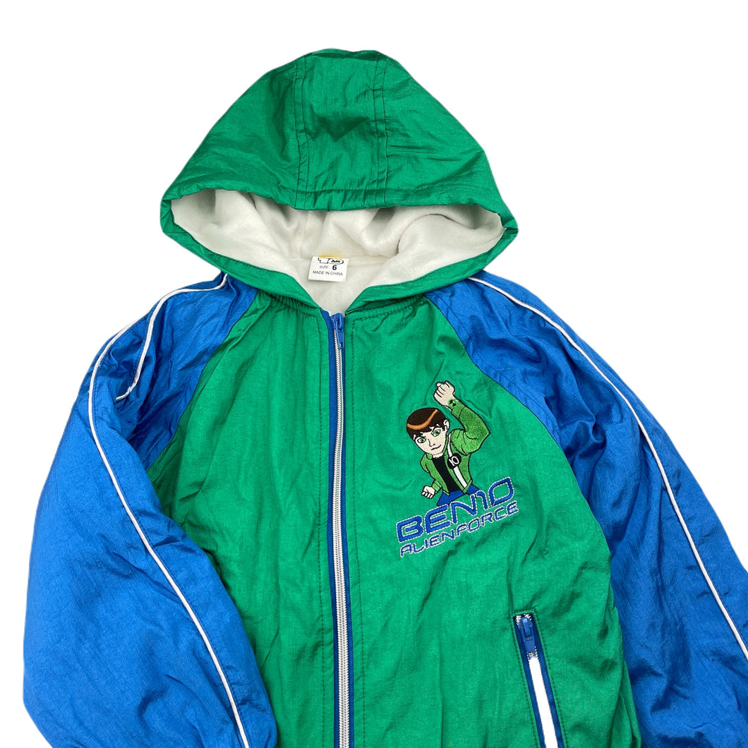 Boys BEN 10, Alien Force fleece lined jacket, EUC, size 6,  
