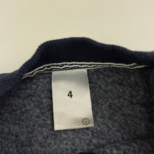 Boys Target, fleece lined sweater / jumper, GUC, size 4,  
