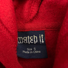 Load image into Gallery viewer, Boys Match It, red fleece lined hoodie sweater, EUC, size 5,  