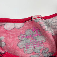 Load image into Gallery viewer, Girls floral, cotton long sleeve top, wash fade, FUC, size 6,  