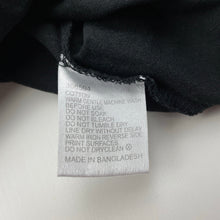 Load image into Gallery viewer, Girls Mango, black cotton t-shirt / top, GUC, size 10,  