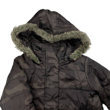 Load image into Gallery viewer, Boys Target, camo print hooded jacket / coat, EUC, size 3,  