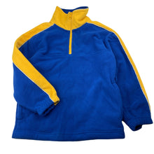 Load image into Gallery viewer, Boys JBs Wear, blue &amp; yellow fleece sweater, EUC, size 6,  