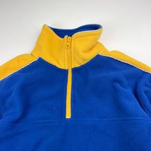 Load image into Gallery viewer, Boys JBs Wear, blue &amp; yellow fleece sweater, EUC, size 6,  