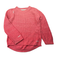 Load image into Gallery viewer, Girls Cotton On, pink knitted cotton sweater / jumper, FUC, size 7,  