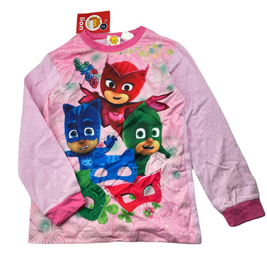 Girls Lion, long sleeve pyjama top, NEW, size 6,  
