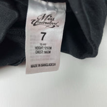 Load image into Gallery viewer, Girls Miss Understood, short sleeve zip up top, heart, EUC, size 7,  