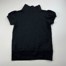 Load image into Gallery viewer, Girls Miss Understood, short sleeve zip up top, heart, EUC, size 7,  