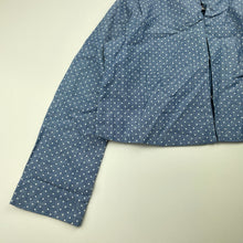 Load image into Gallery viewer, Girls Catseye, cotton lightweight jacket / top, NEW, size 6-7,  