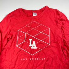 Load image into Gallery viewer, Boys Target, red cotton long sleeve t-shirt / top, EUC, size 10,  