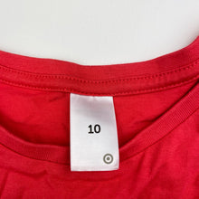 Load image into Gallery viewer, Boys Target, red cotton long sleeve t-shirt / top, EUC, size 10,  