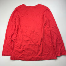 Load image into Gallery viewer, Boys Target, red cotton long sleeve t-shirt / top, EUC, size 10,  
