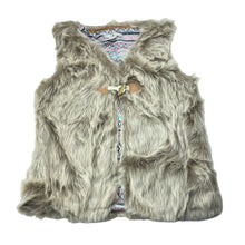 Load image into Gallery viewer, Girls Target, lined soft feel faux fur vest / jacket, EUC, size 12,  