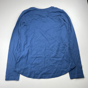 Girls Target, cotton long sleeve pyjama top, EUC, size 12,  