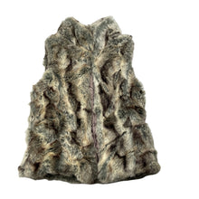 Load image into Gallery viewer, Girls Target, lined soft feel faux fur vest / jacket, EUC, size 7,  