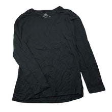 Load image into Gallery viewer, Girls Miss Understood, black cotton long sleeve top, EUC, size 12,  