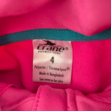 Load image into Gallery viewer, Girls Crane, Snow Extreme fleece lined sweater, small marks, FUC, size 4,  