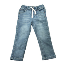 Load image into Gallery viewer, Boys Breakers, distressed stretch denim jeans, elasticated, Inside leg: 31.5cm, GUC, size 2,  