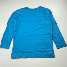 Load image into Gallery viewer, Boys Target, blue cotton long sleeve t-shirt / top, EUC, size 6,  