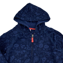 Load image into Gallery viewer, Girls Target, navy floral zip hoodie sweater, GUC, size 14,  